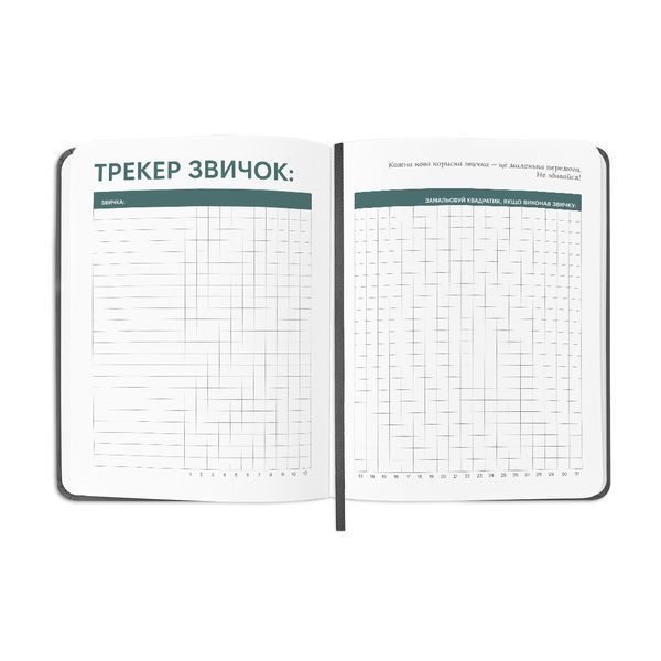 Планер-щоденник &laquo;Мої щоденні плани&raquo; сірий orner-2239 фото