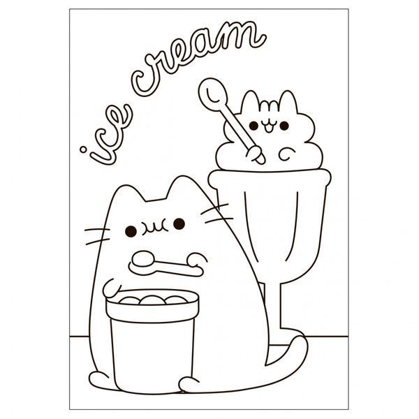 Розмальовка А4 YES Pusheen 12 стор 742918 фото