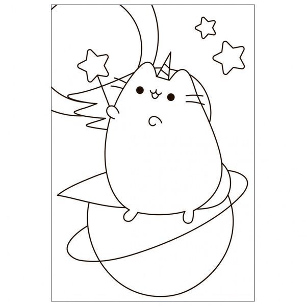 Розмальовка А4 YES Pusheen 12 стор 742918 фото