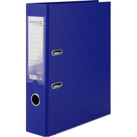 Регистратор двустор. PP 7,5 cм, собр, син d1712-02c фото