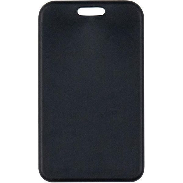 Бейдж-чохол SoftTouch матовий, чорний, 4550V(54*85мм)+шнурок 4550v-01-a фото