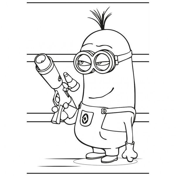Розмальовка А4 YES Minions 12 стор 742917 фото
