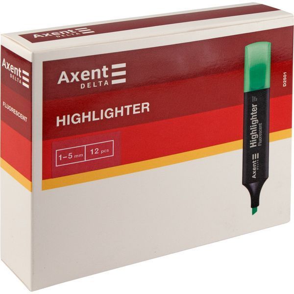 Маркер Highlighter D2501, 1-5 мм клиноп. розовый d2501-10 фото