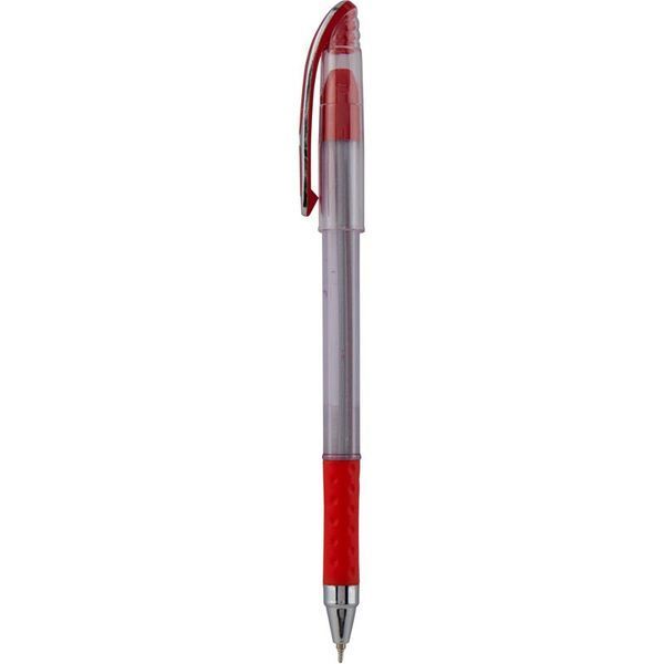 Ручка кулькова Maxflow, червона ux-117-06 фото