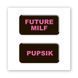 Объемные наклейки "Future milf" SX-278 фото 2