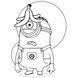 Розмальовка А4 YES Minions 12 стор 742917 фото 2