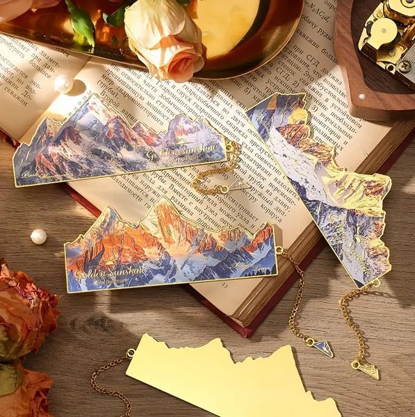 Металева закладка для книг "Golden Hour" px-00613-1 фото