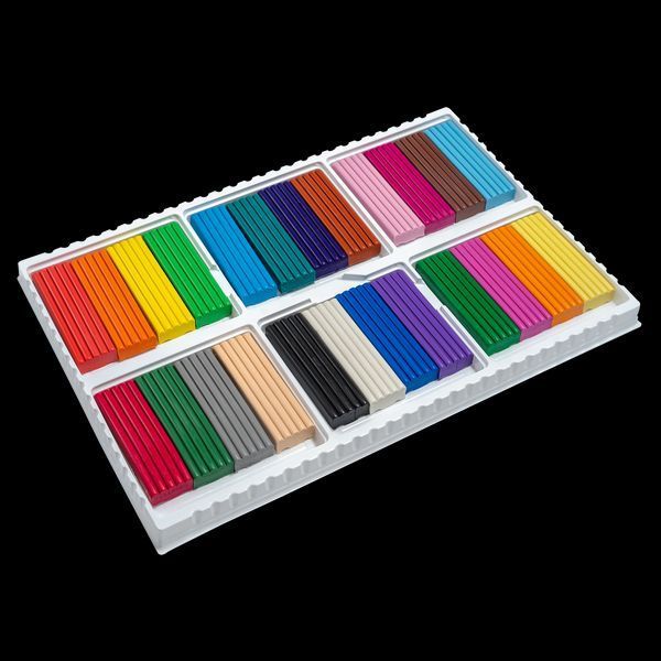 Пластилін CLASSIC 24 кольорів, 480г, KIDS Line ZB.6236 фото